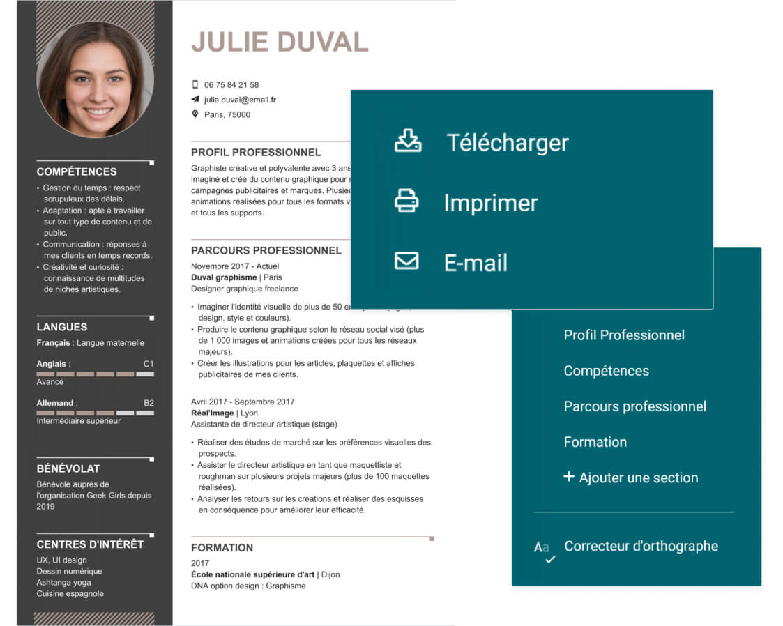 Faire un CV en ligne rapidement et facilement