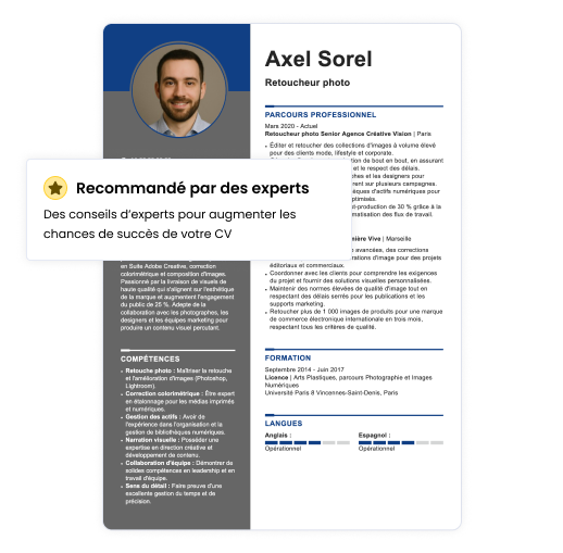 Conseils d’experts pour votre CV