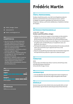 Exemple de CV canadien