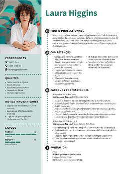 Exemple de CV gestionnaire de paie