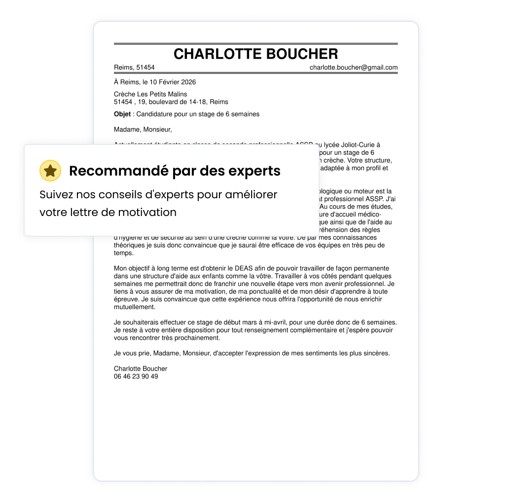 Conseils d’experts pour améliorer une lettre de motivation